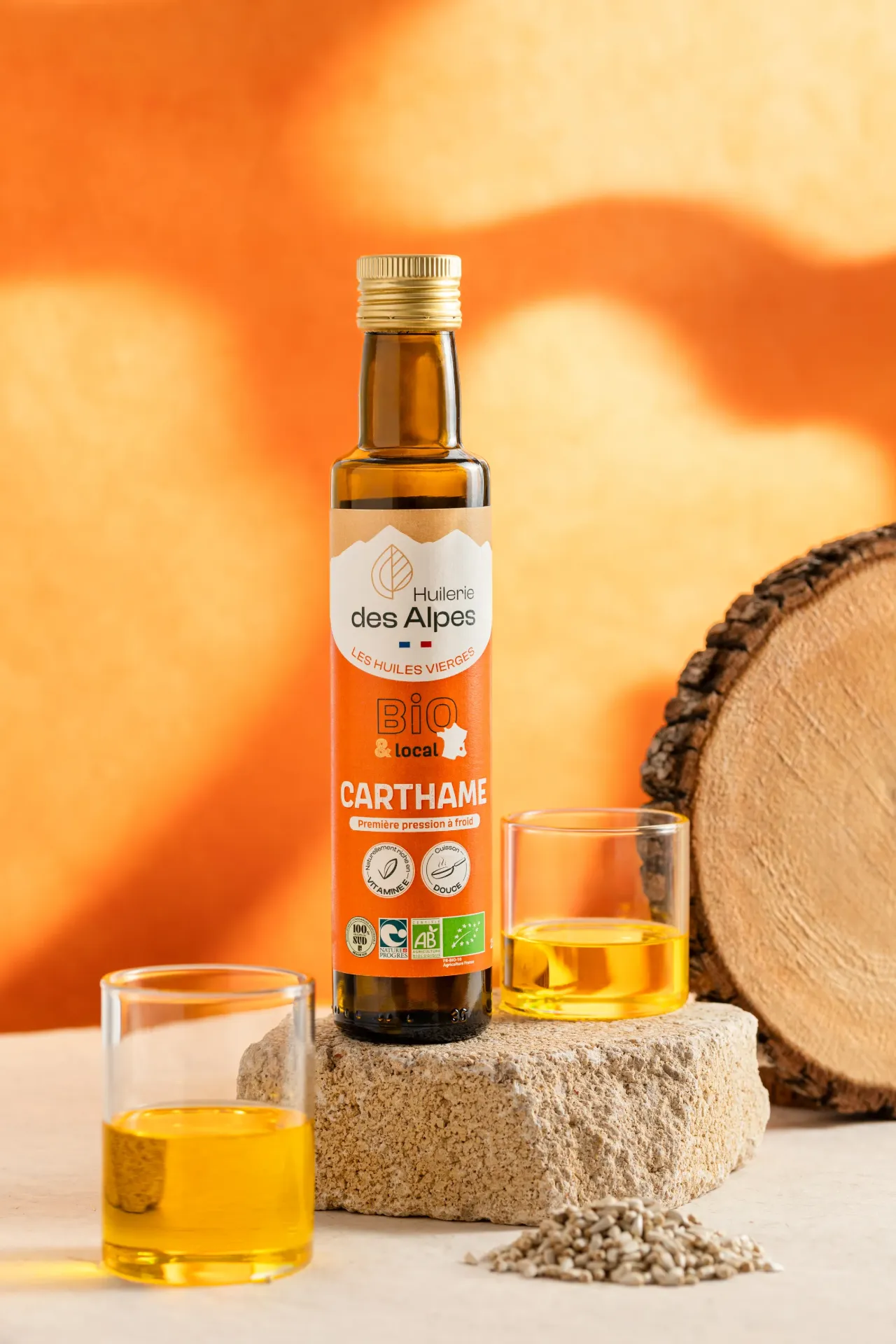 Huile de Carthame Linoléique Bio